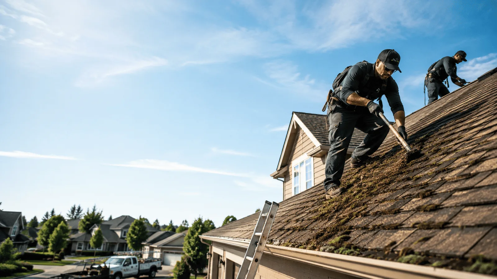 Roof Moss Removal in Bluewater, NM near me